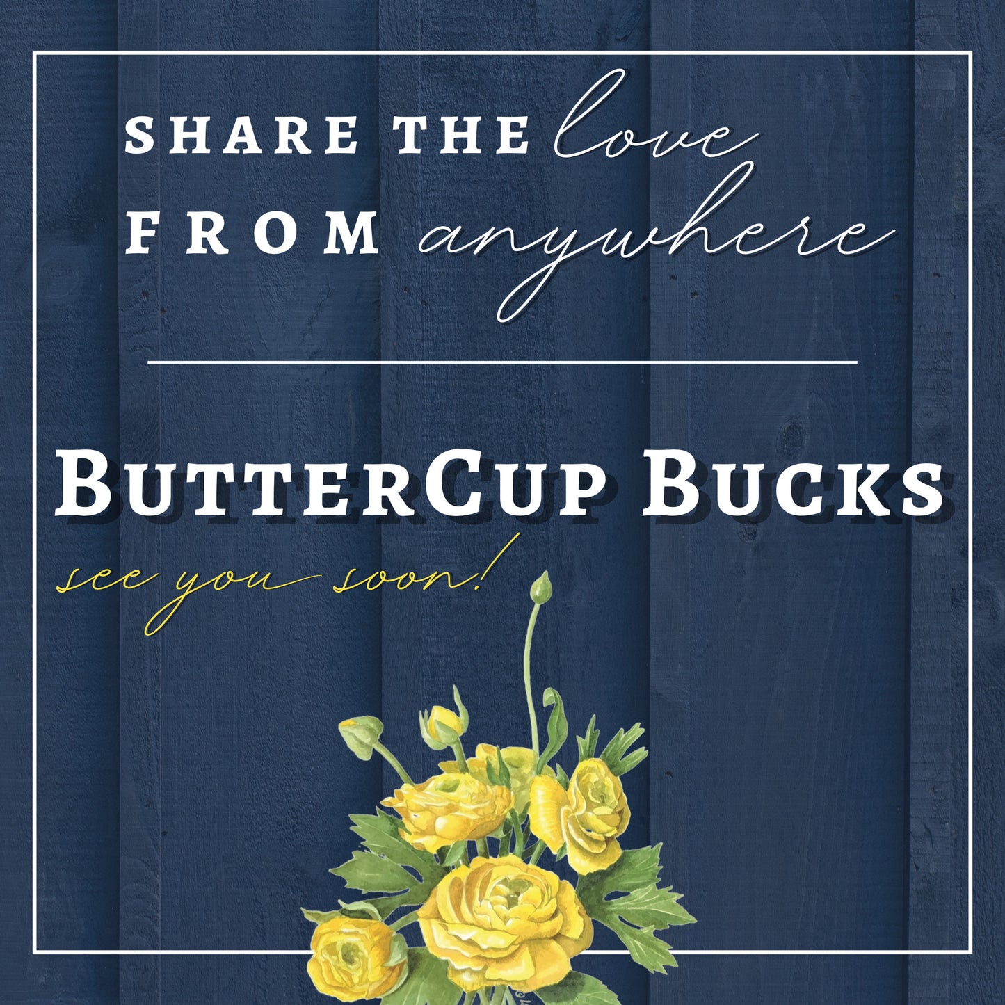 ButterCup Bucks Gift Card