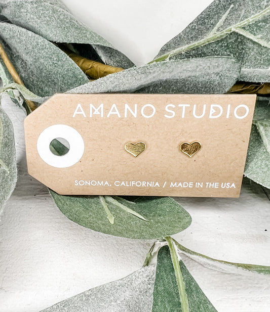 Amano Studio Heart Earrings
