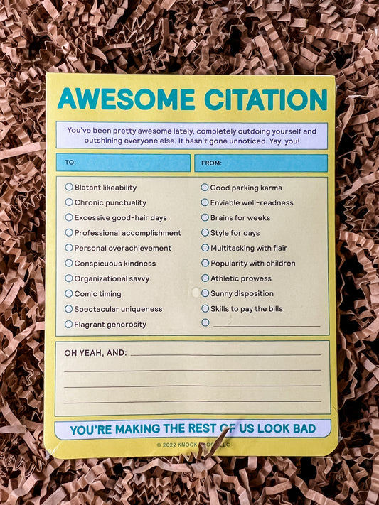 Awesome Citation